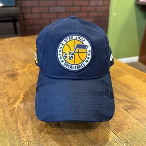 New Era Mens Utah Jazz Cap Hat 9Twenty Adjustable Camo Blue